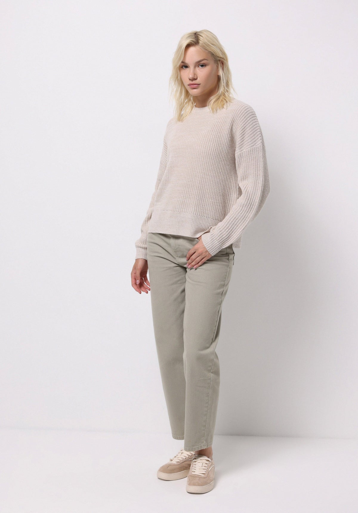 Maelle Sweater Ecru