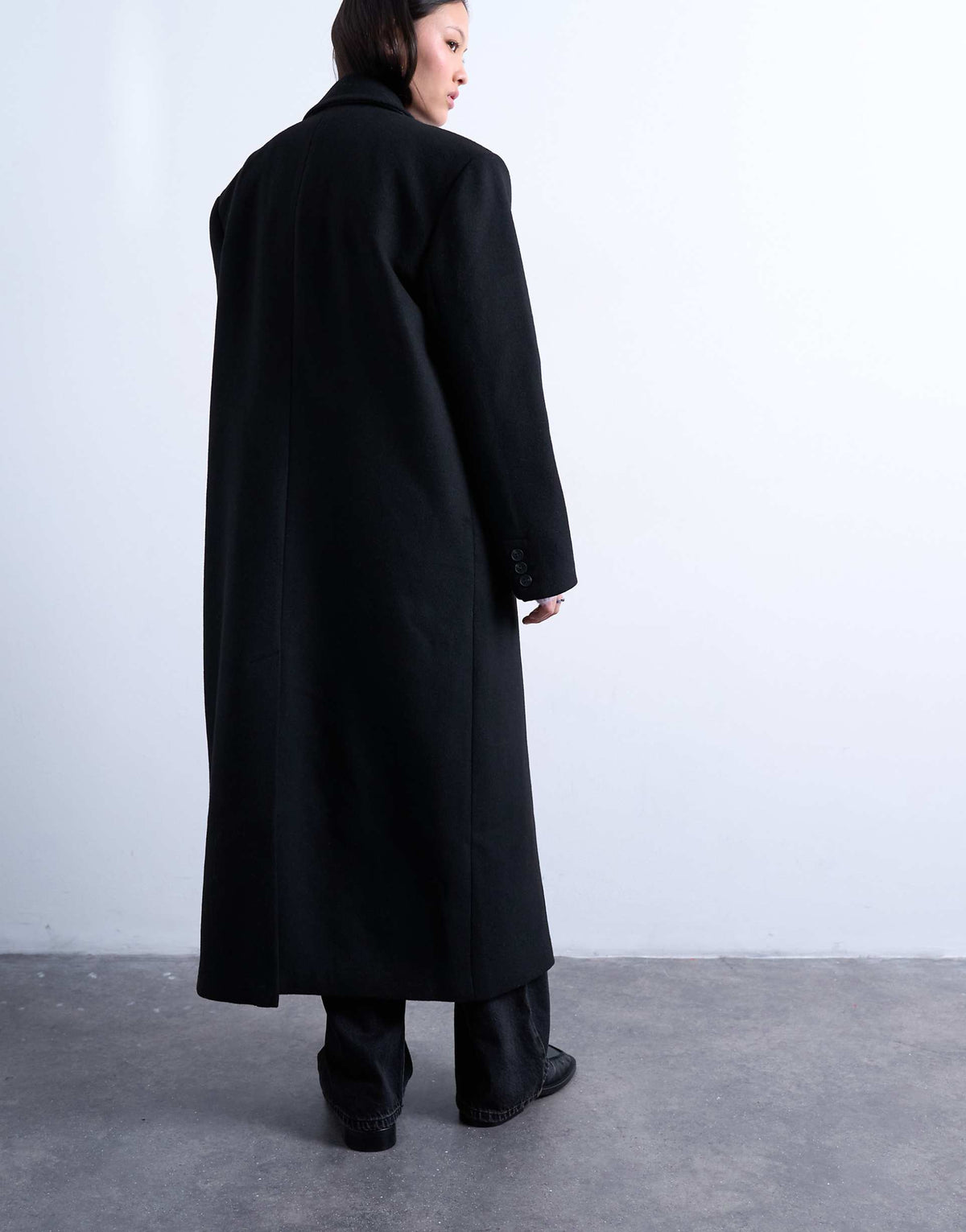 Viola Wool Coat Black