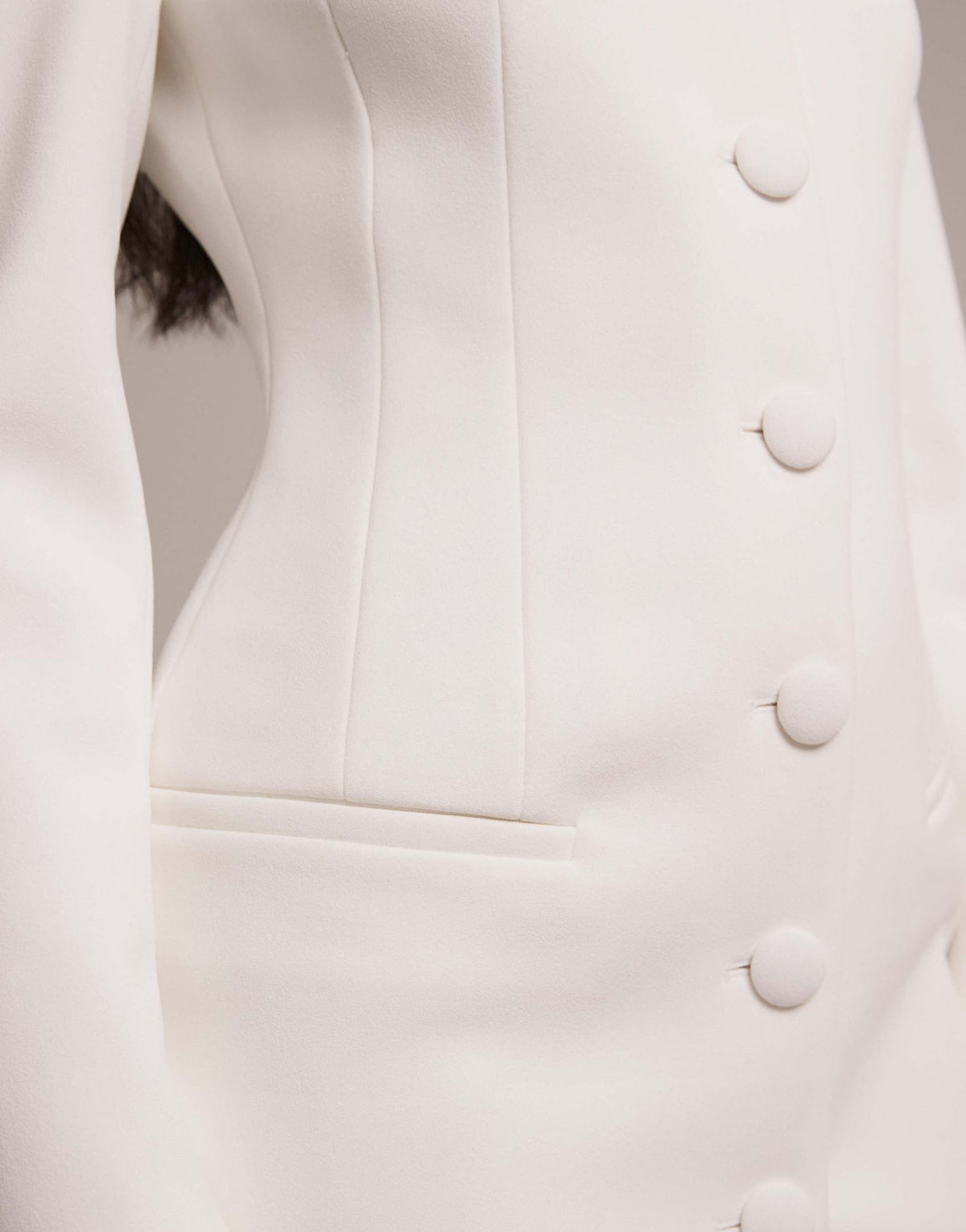 Blanche Mini Dress White
