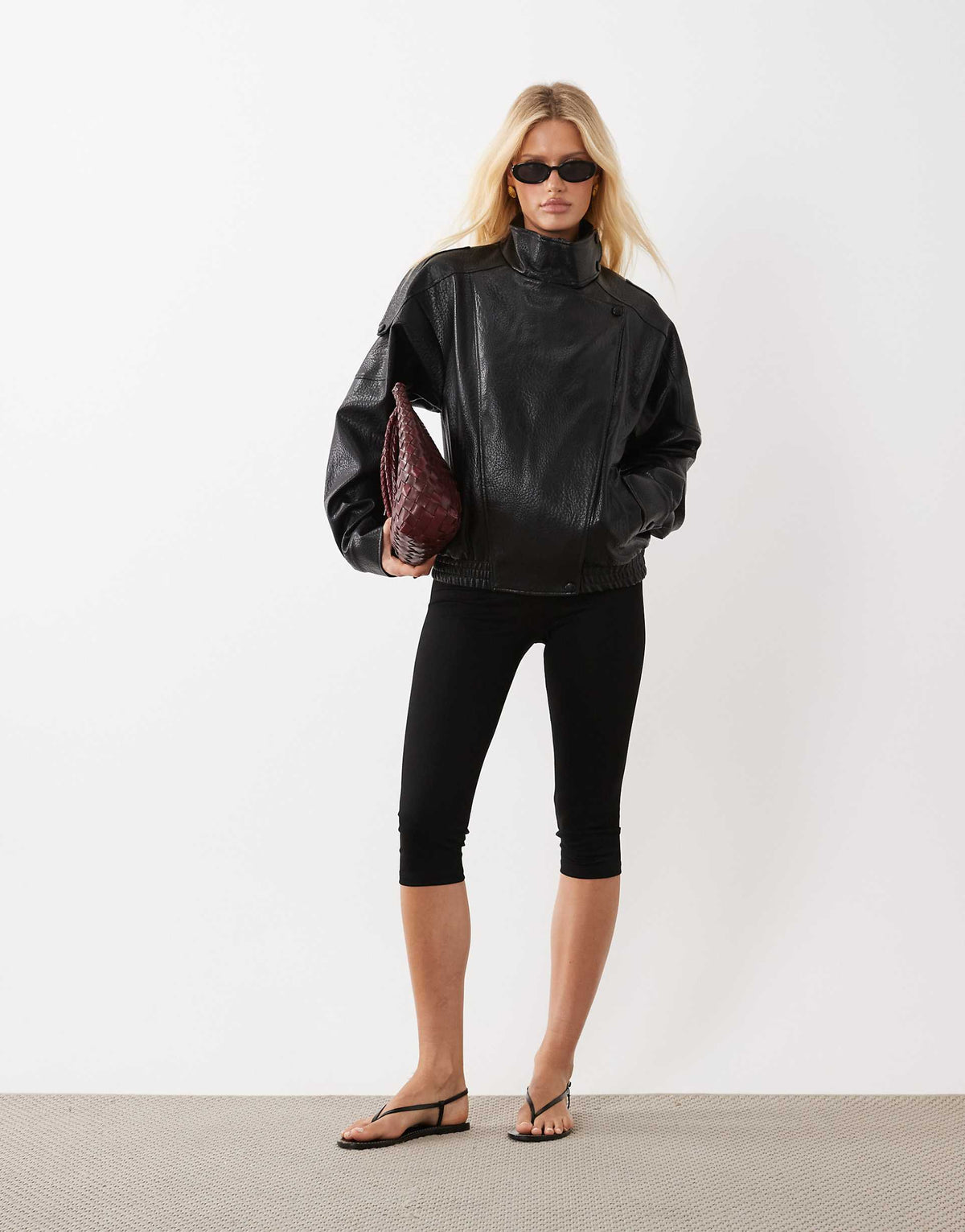 Tessa Bomber Jacket Black