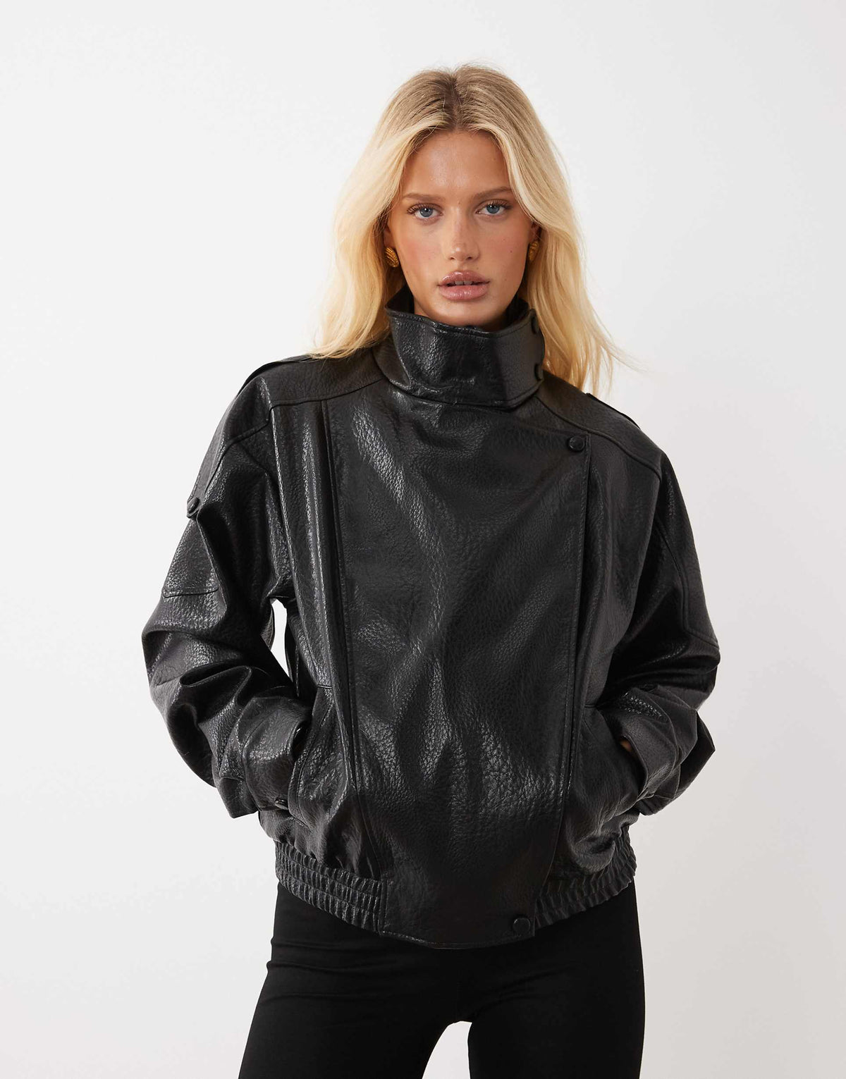 Tessa Bomber Jacket Black