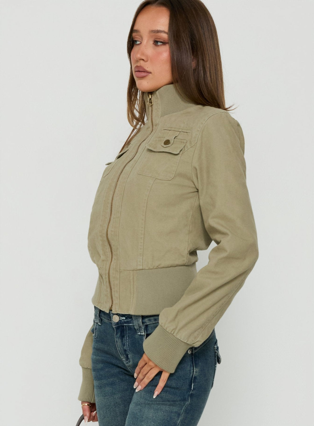 Freya Jacket Khaki