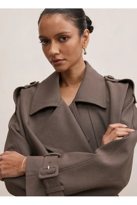 Imogen Trench Coat Brown