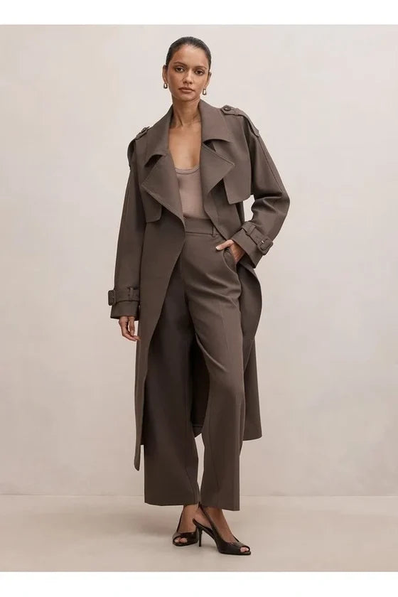 Imogen Trench Coat Brown