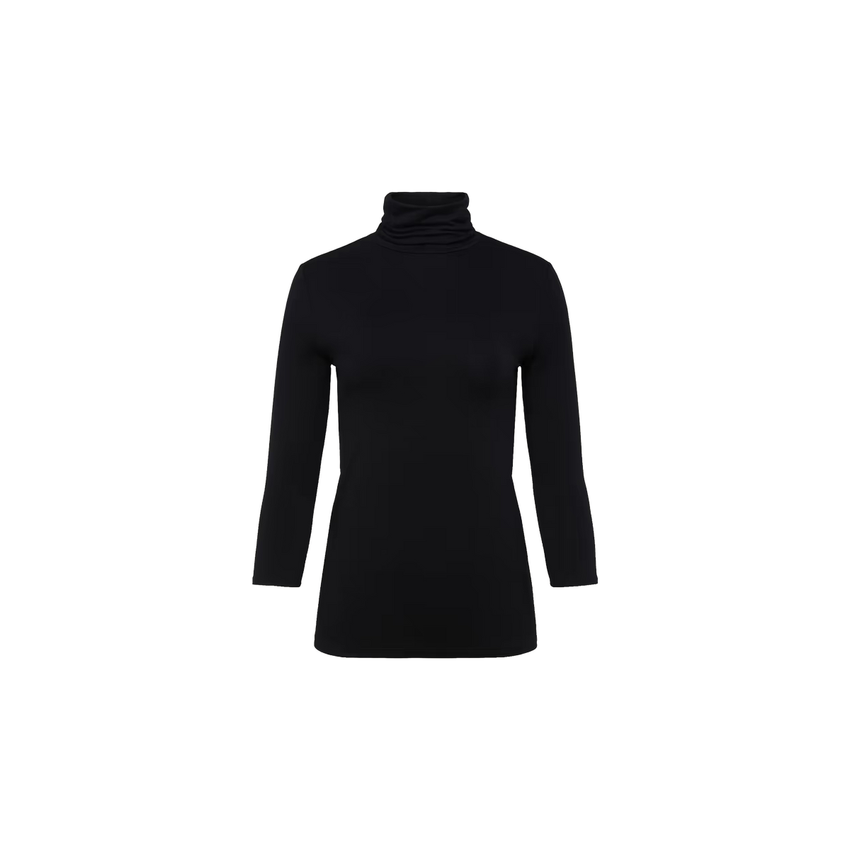 Nadine Turtleneck Top Black