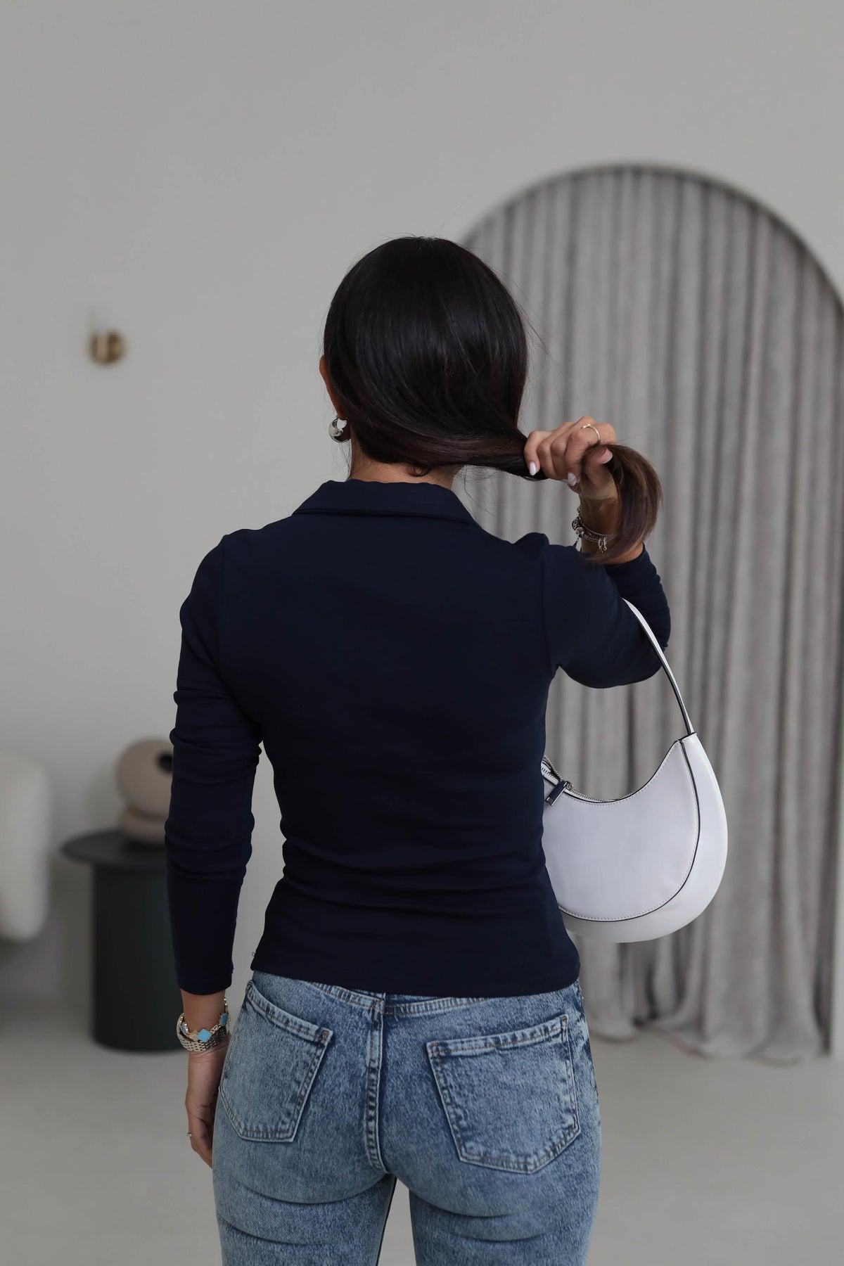 Nora Top Navy