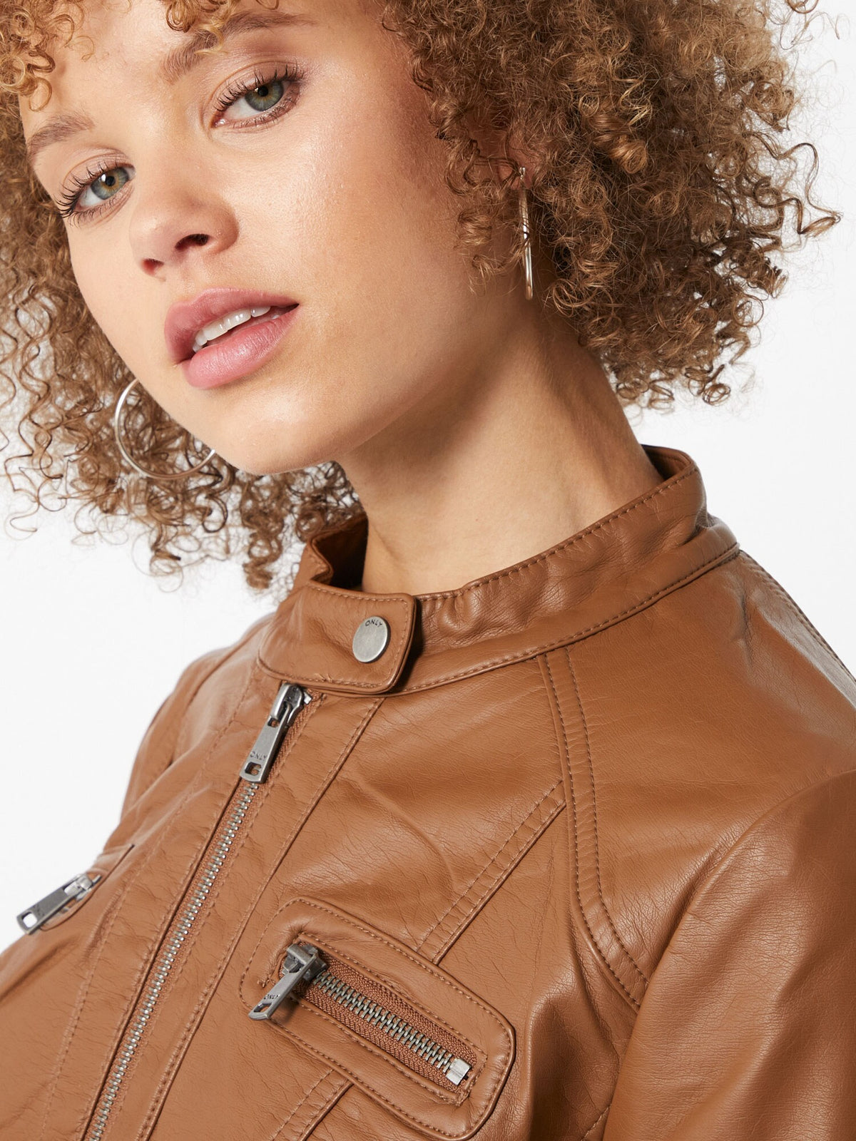 Bonnie Biker Jacket Caramel