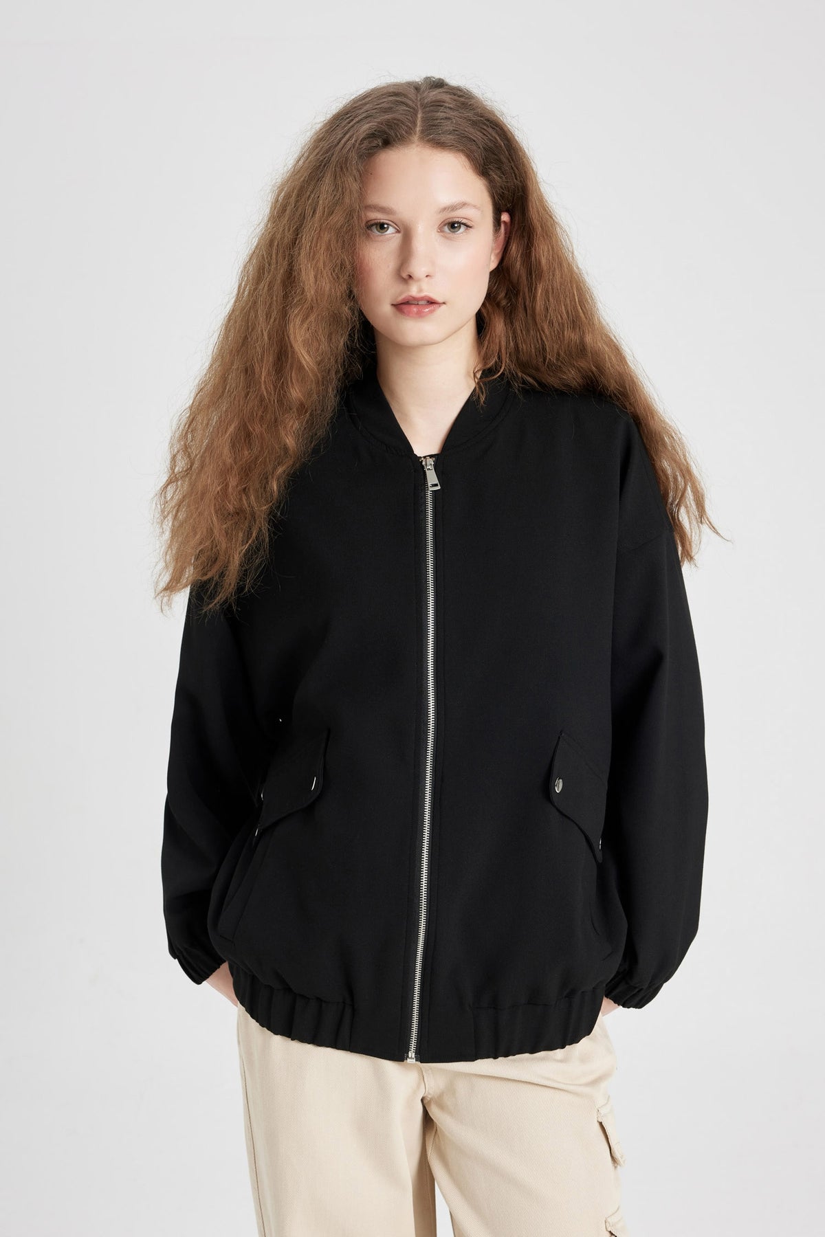 Quinn Bomber Jacket Black