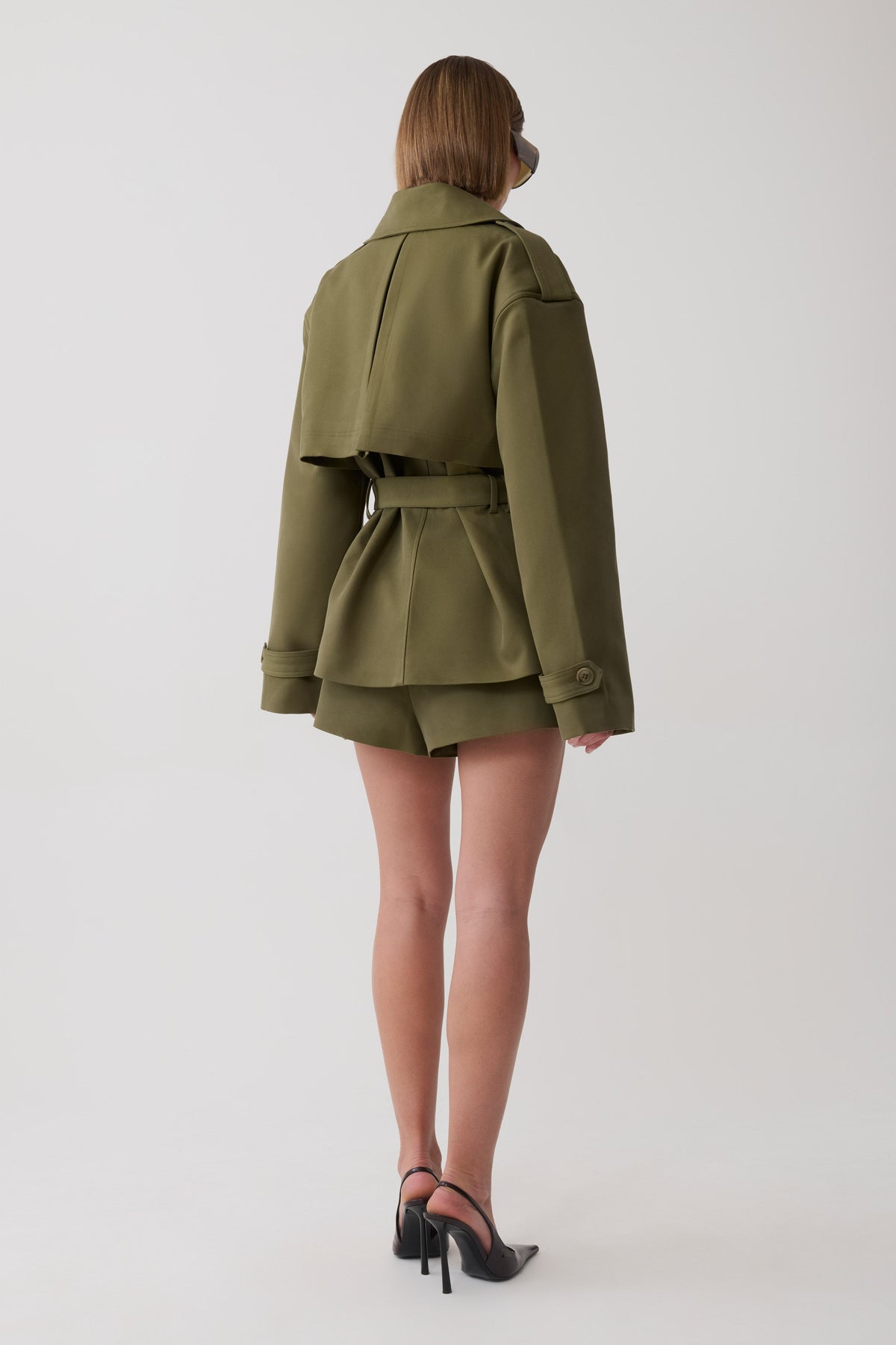 Alba Trench Jacket Olive