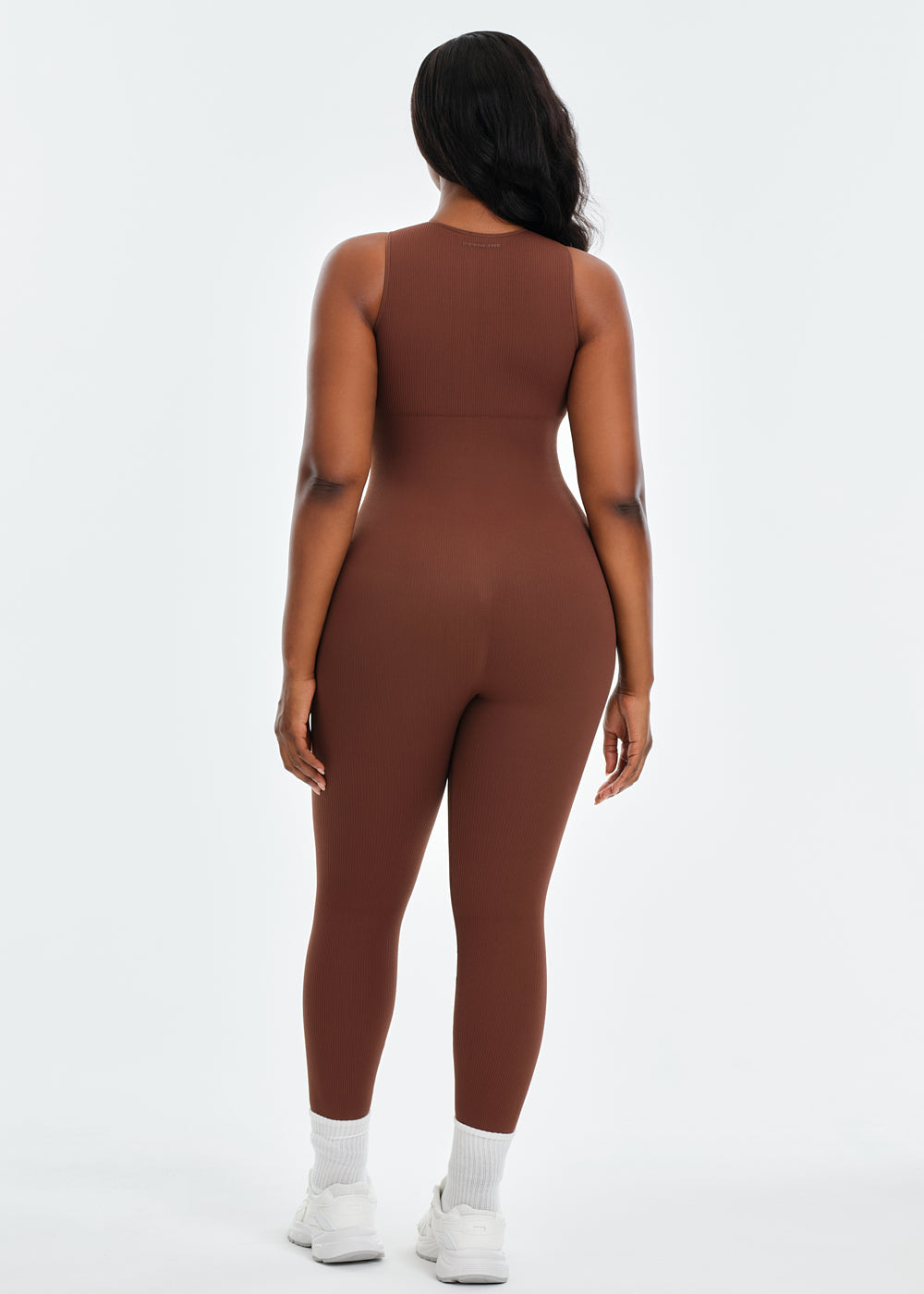 SnatchedKnit Front Zip Jumpsuit