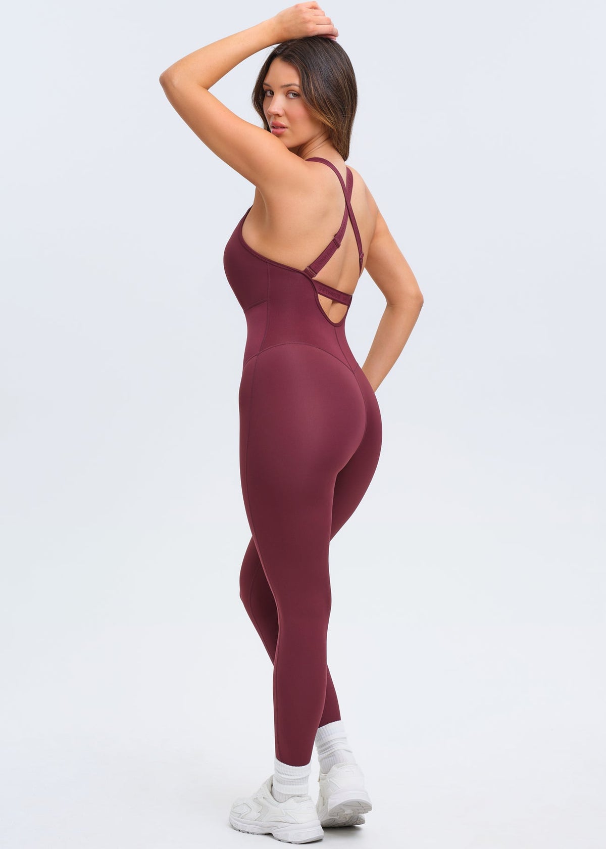 SaunaSculpt Open-Back Jumpsuit