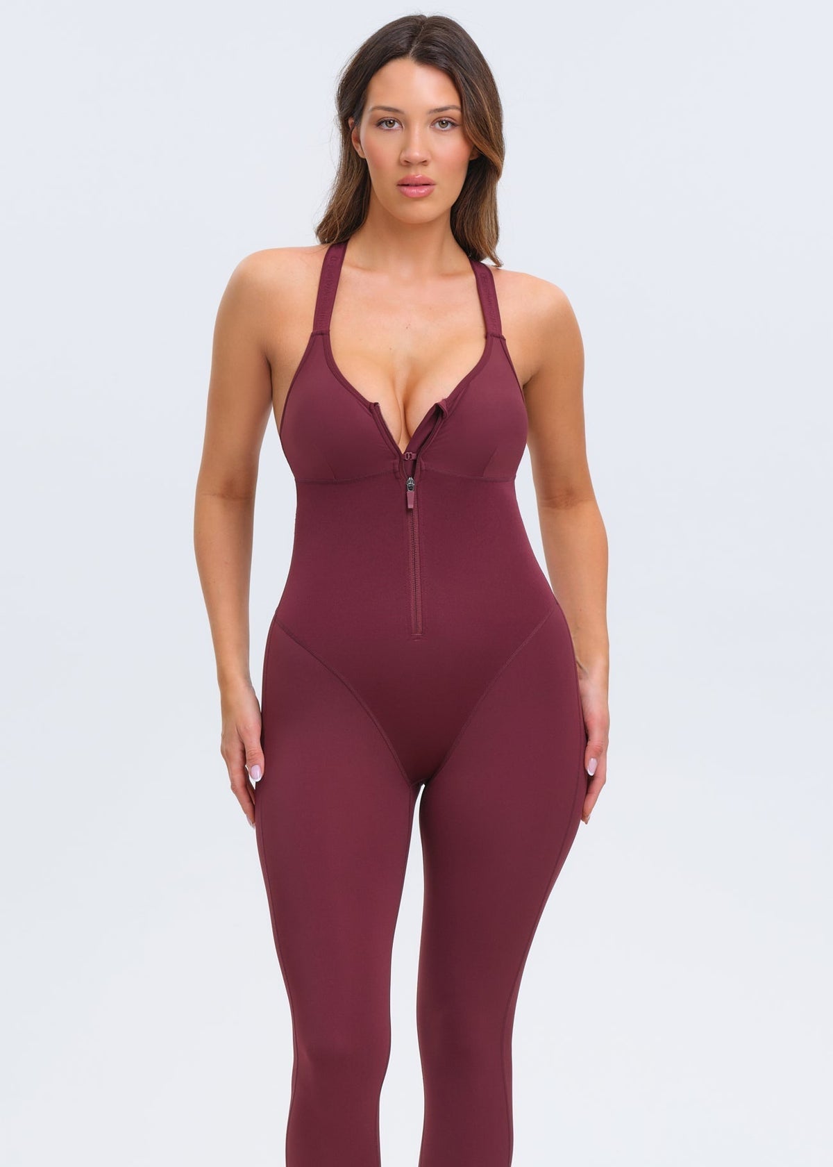 SaunaSculpt Open-Back Jumpsuit
