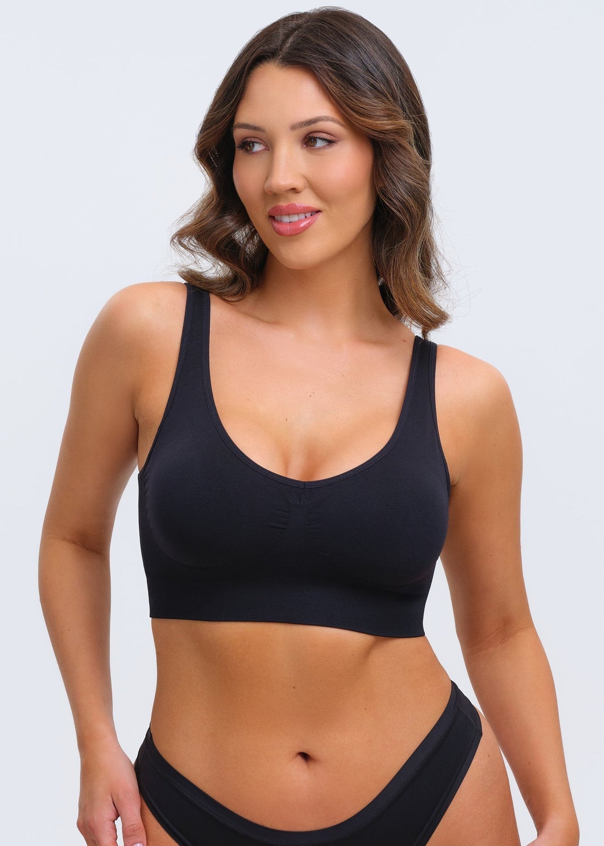 SmoothingSeamless Wireless Back Smoothing Bra