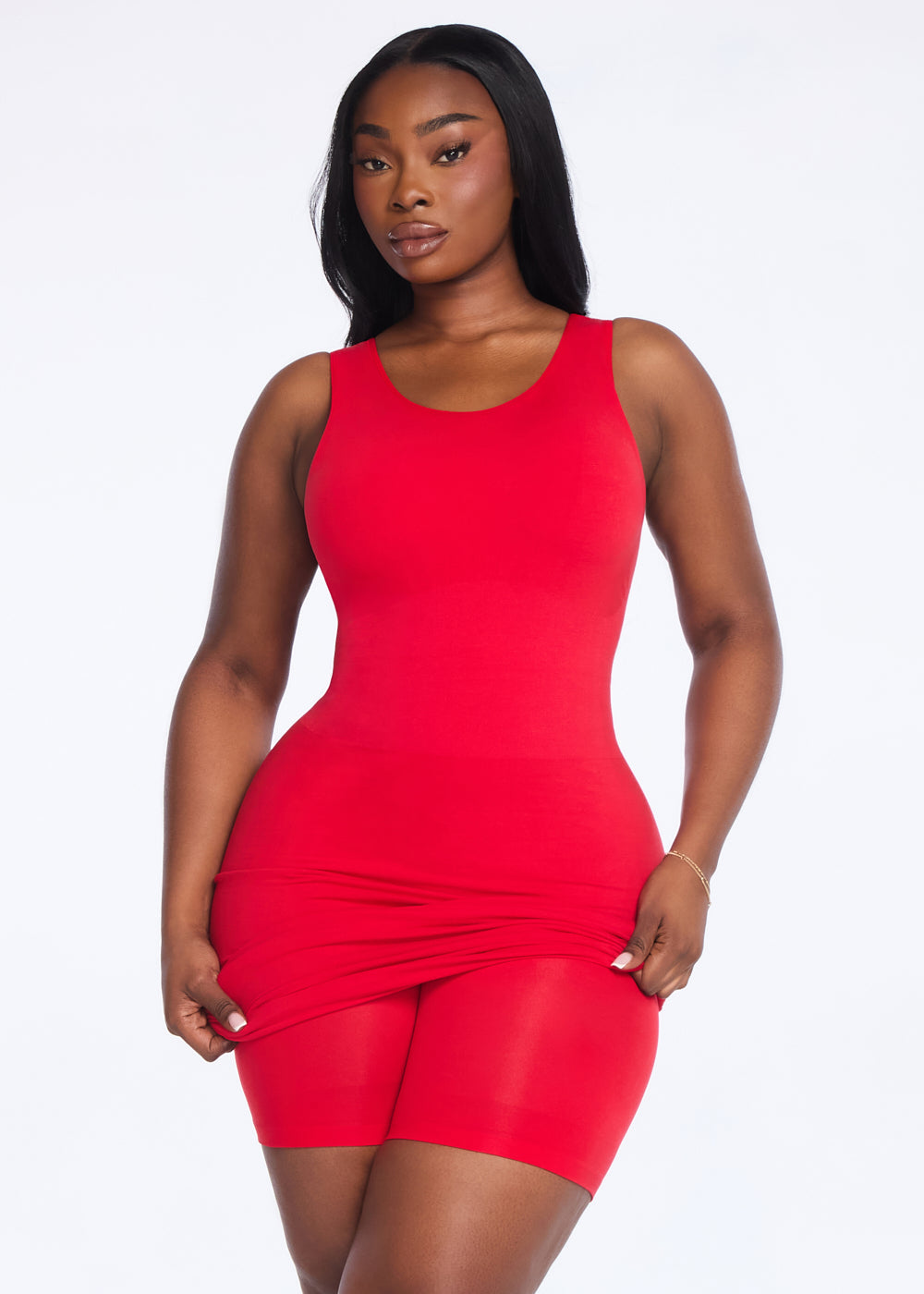 SecretSculpt Jersey Halter Midi Dress