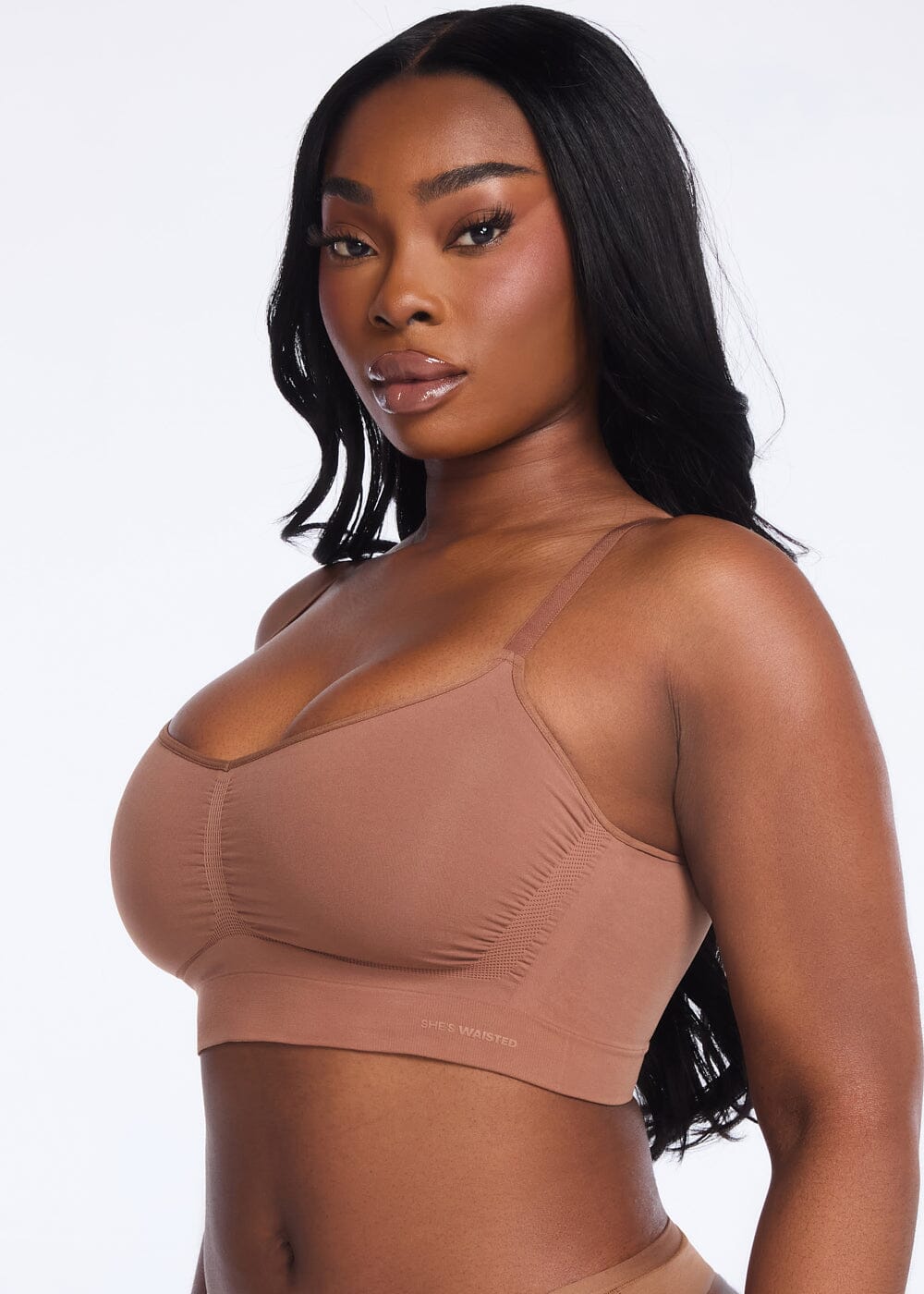 SmoothingSeamless Wireless Scoop Bra