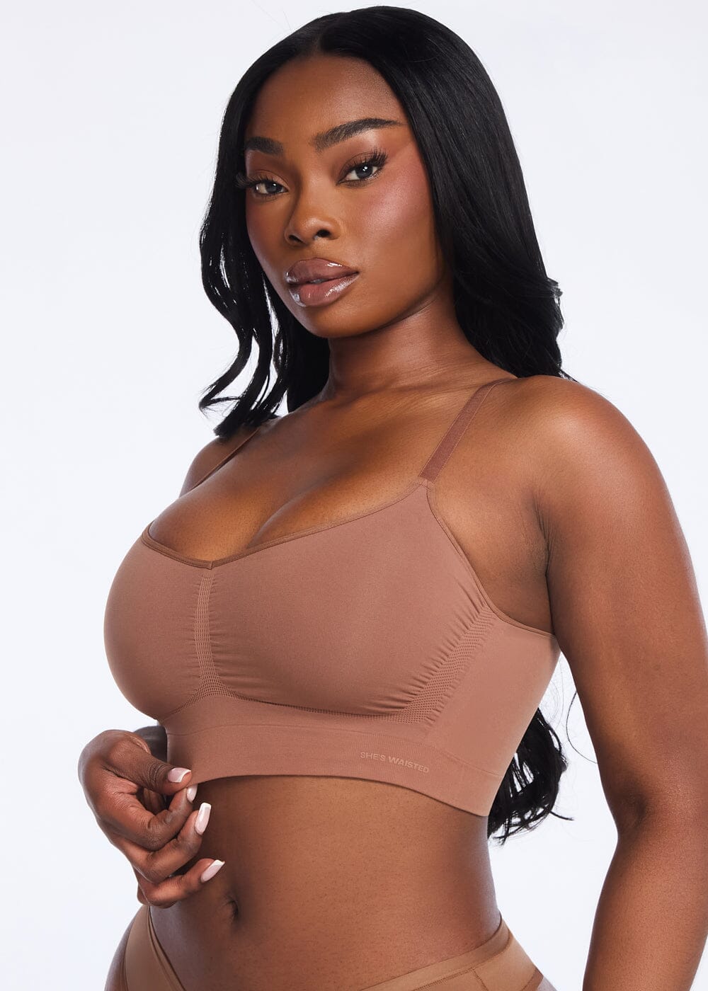 SmoothingSeamless Wireless Scoop Bra