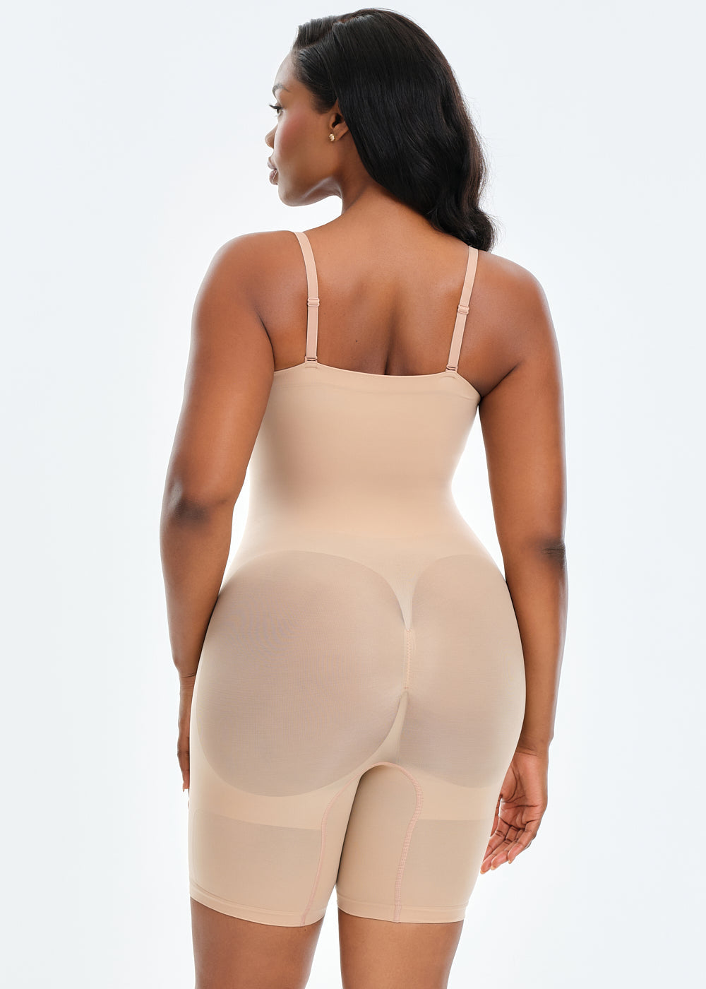 SmoothingSeamless Strapless Bodysuit Shorts