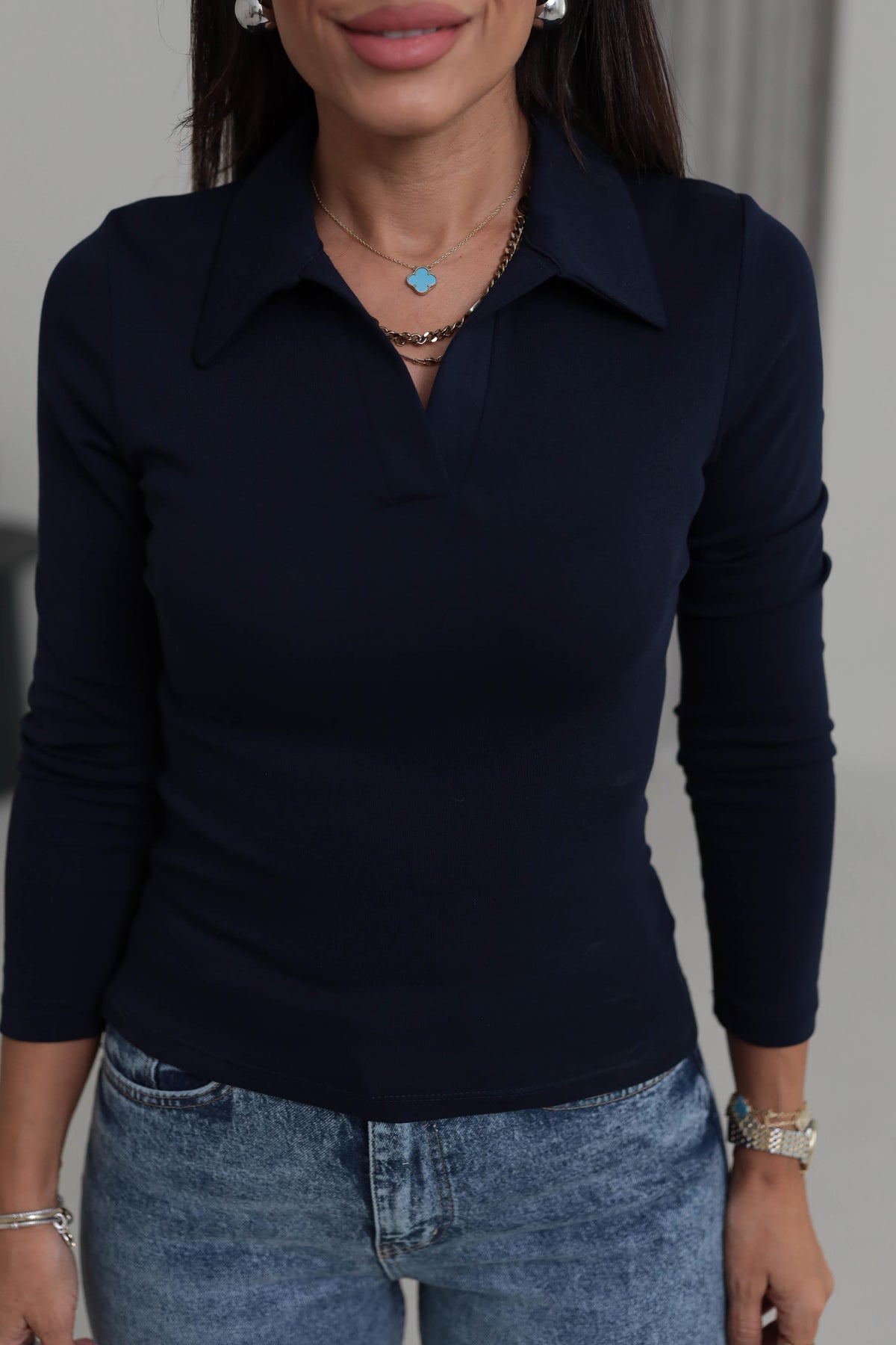 Nora Top Navy