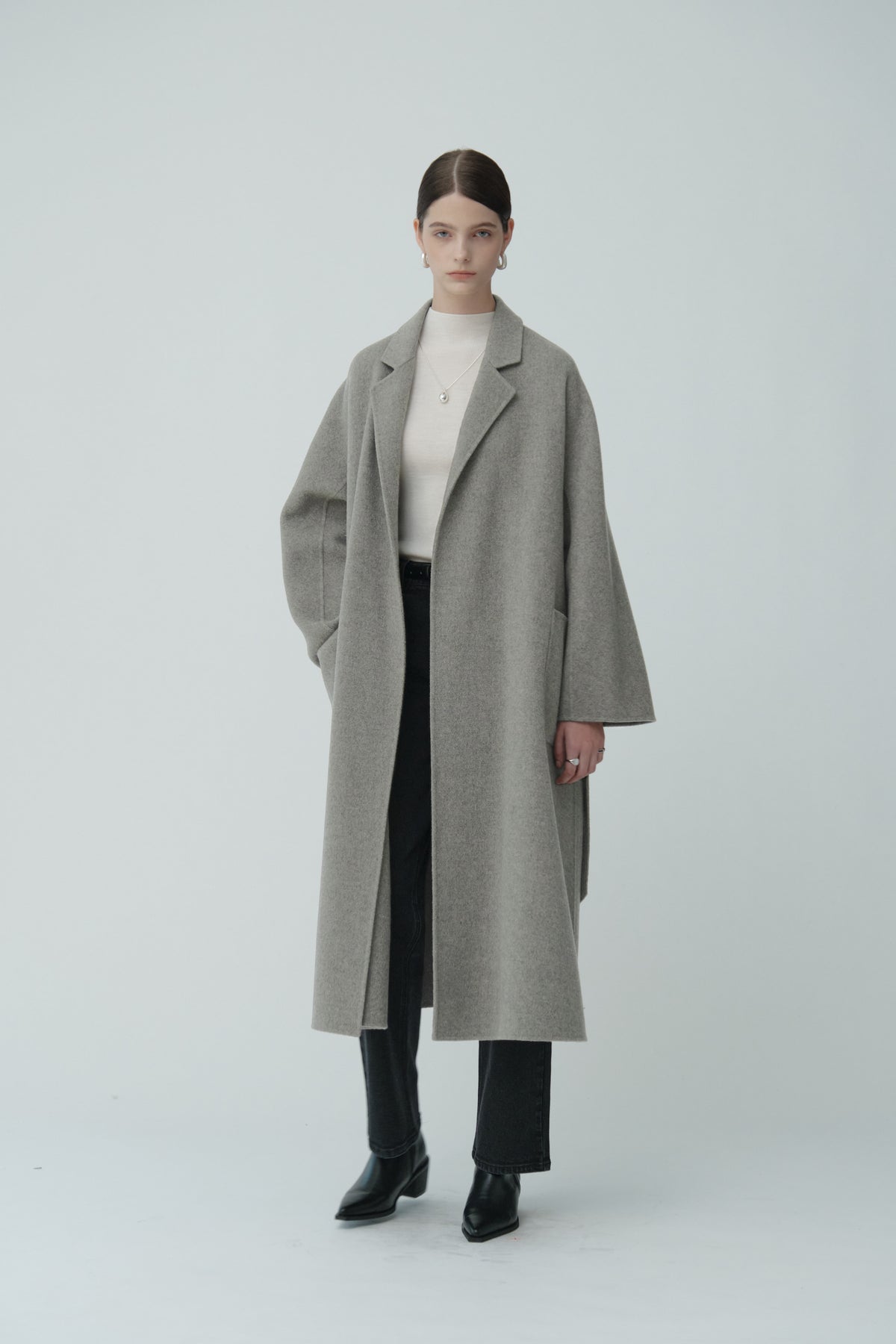 Greer Wool Coat Gray