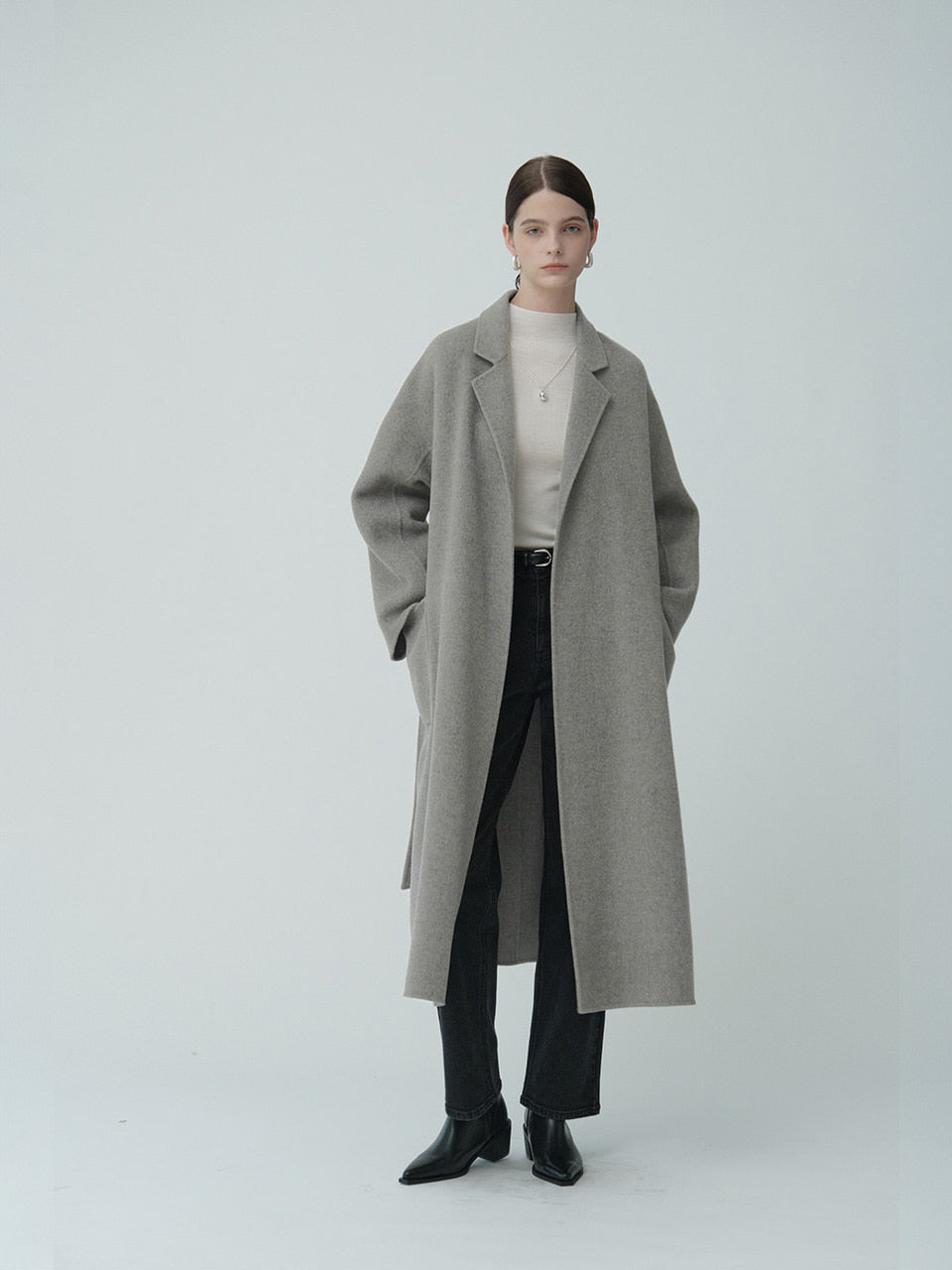 Greer Wool Coat Gray