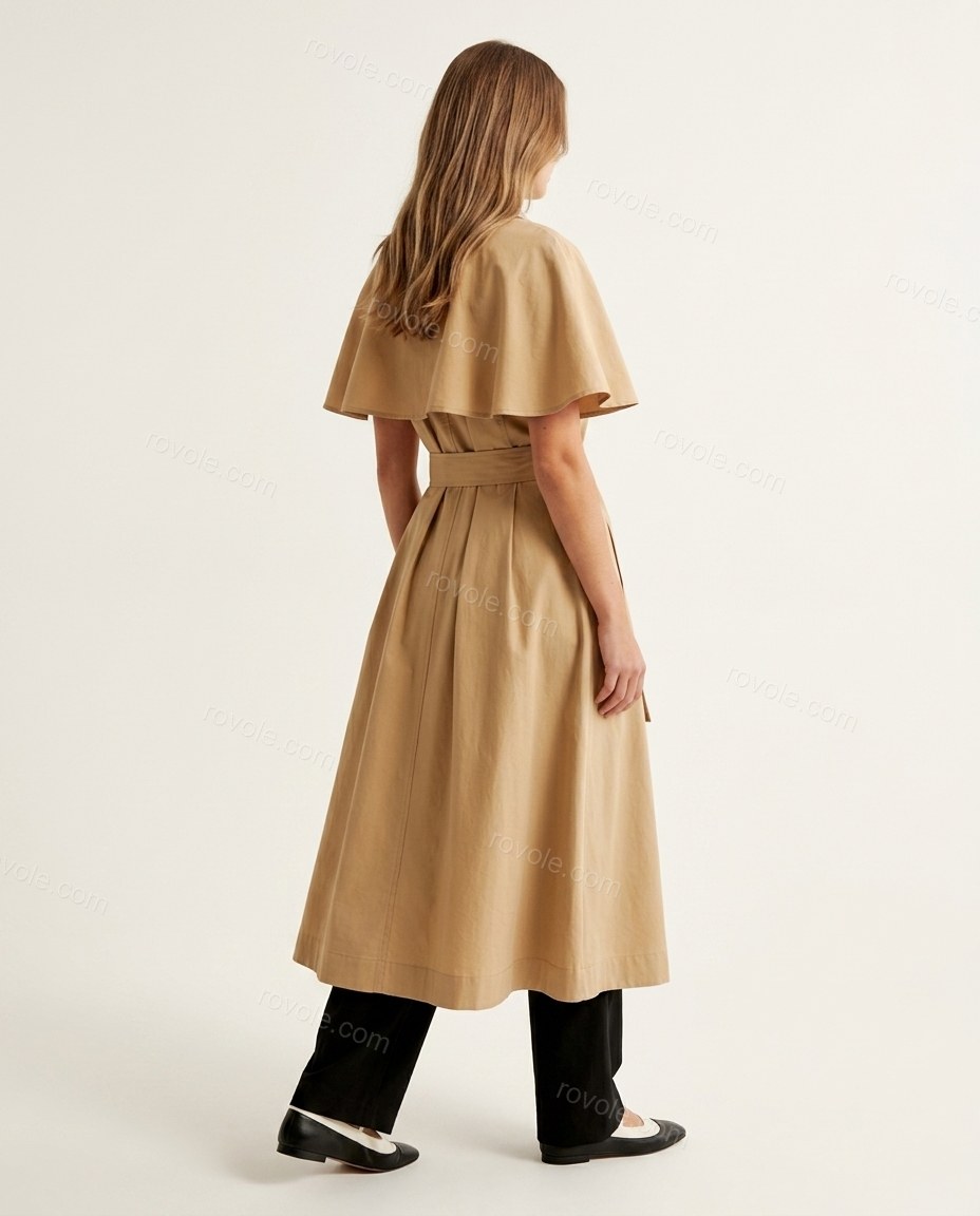 Marisonde Cape Midi Dress