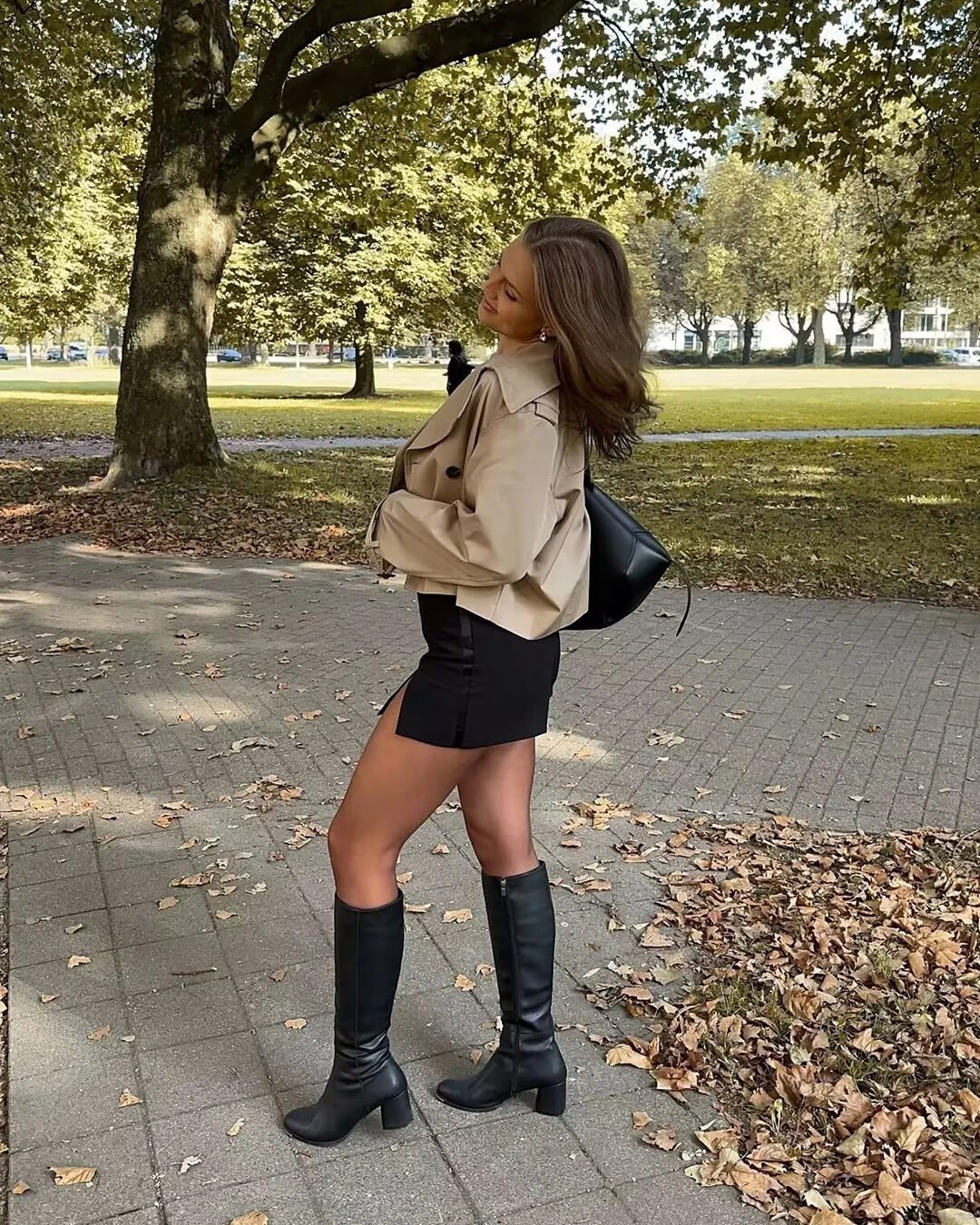 Annika Trench Coat Beige