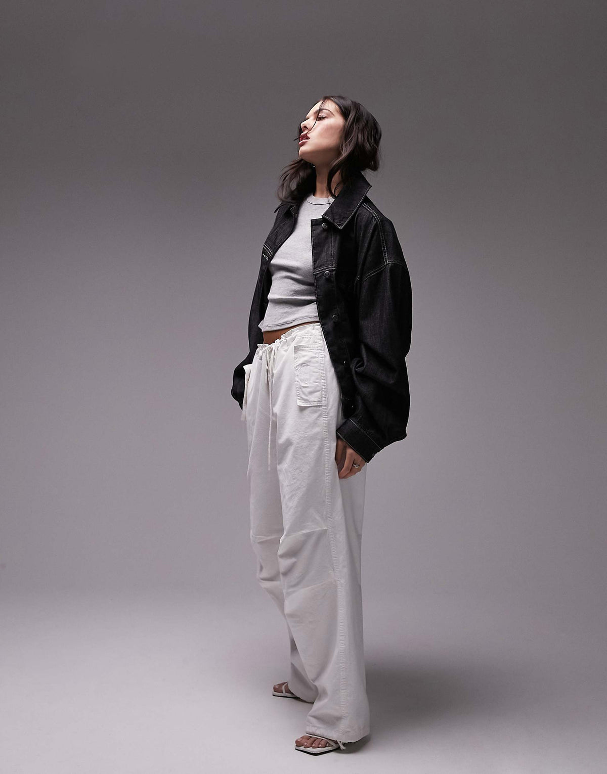 Thea Balloon Jacket Black