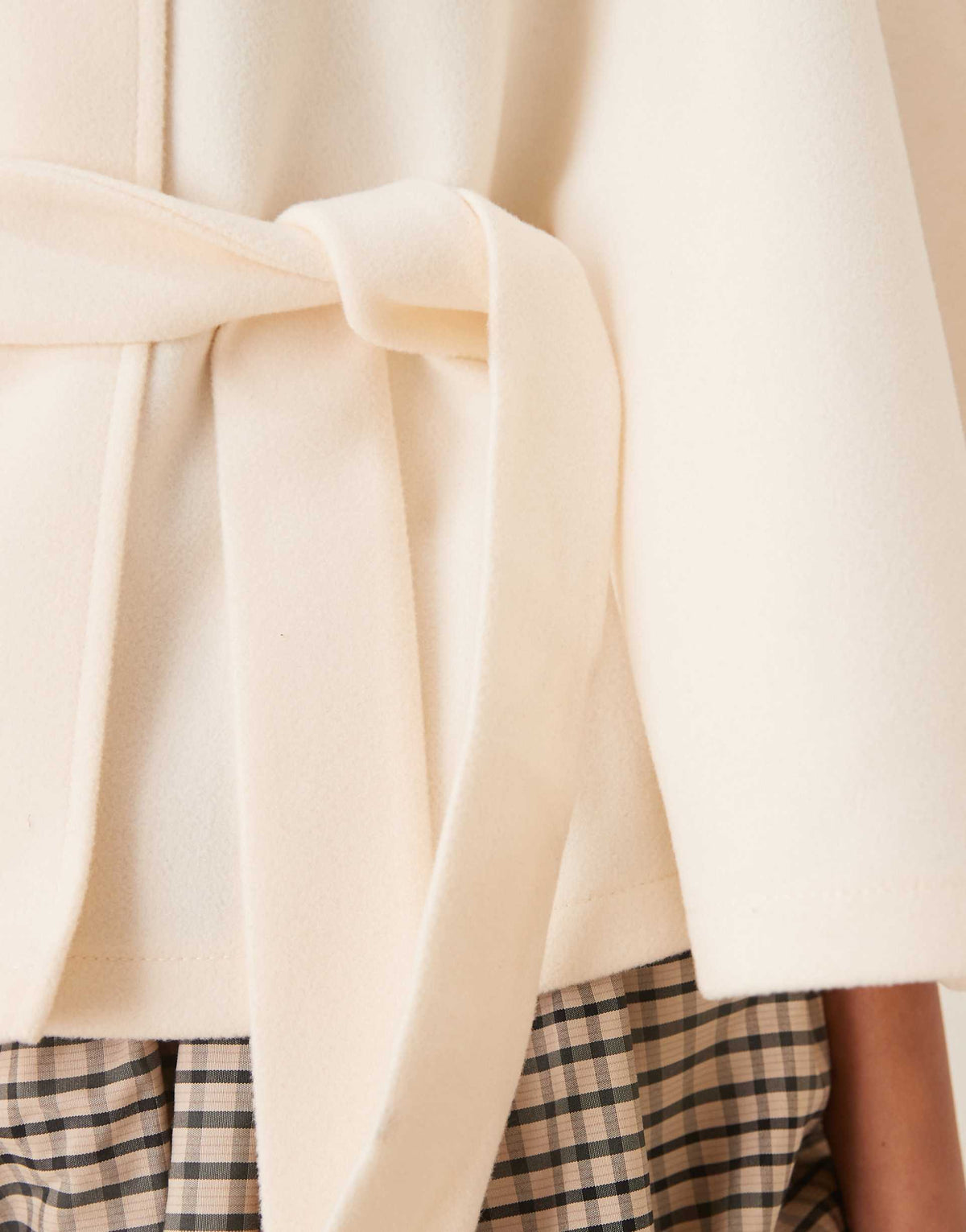 Selma Cape Jacket Cream