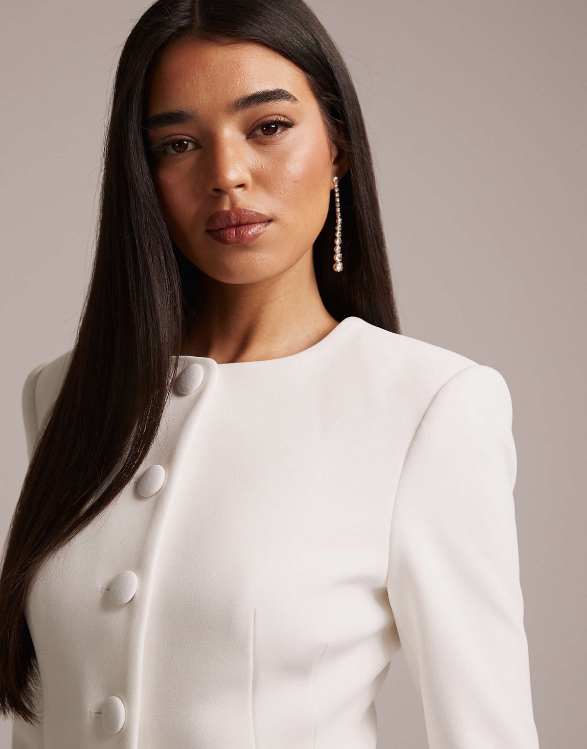 Blanche Mini Dress White