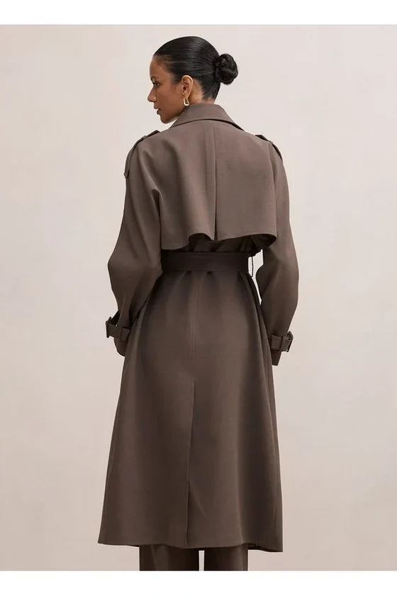 Imogen Trench Coat Brown