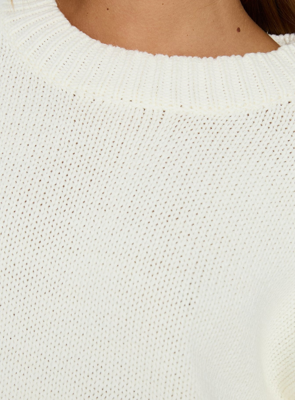 Eliza Sweater White