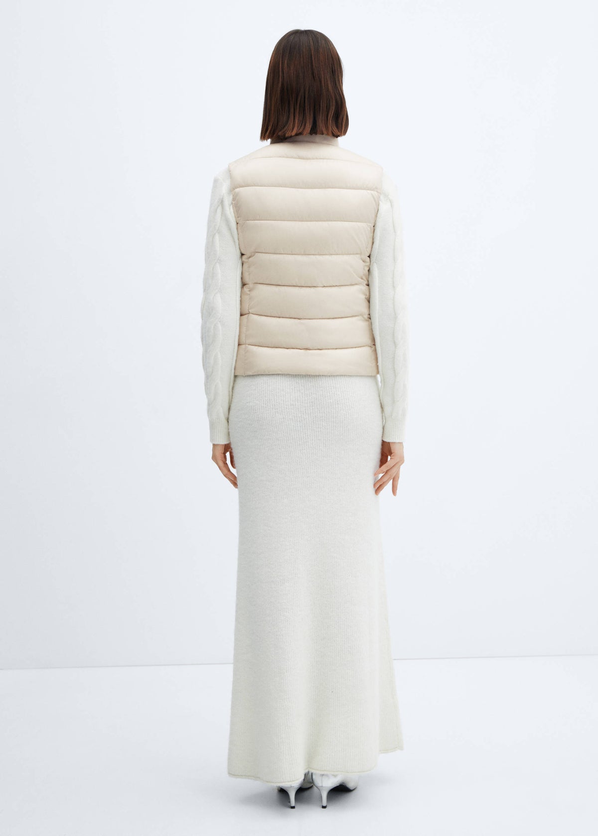 Fenna Gilet Ecru