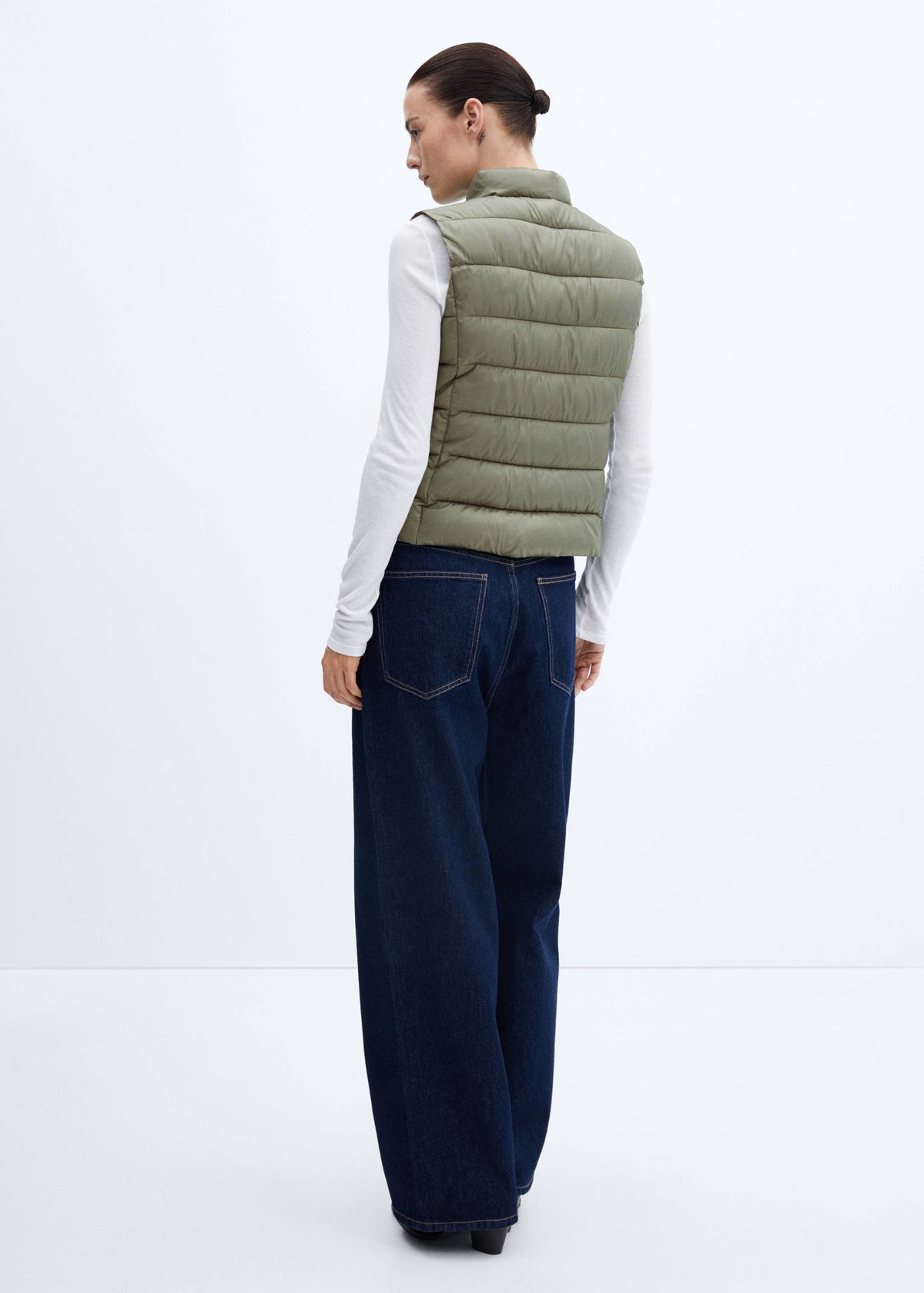Fenna Gilet Green