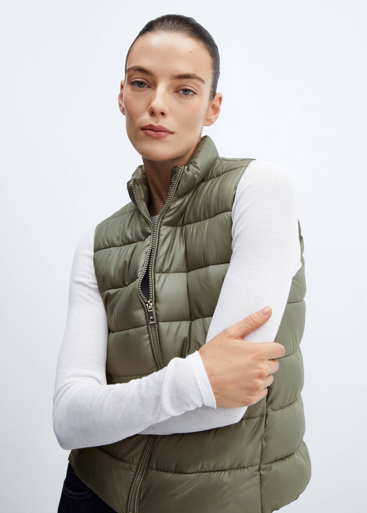 Fenna Gilet Green