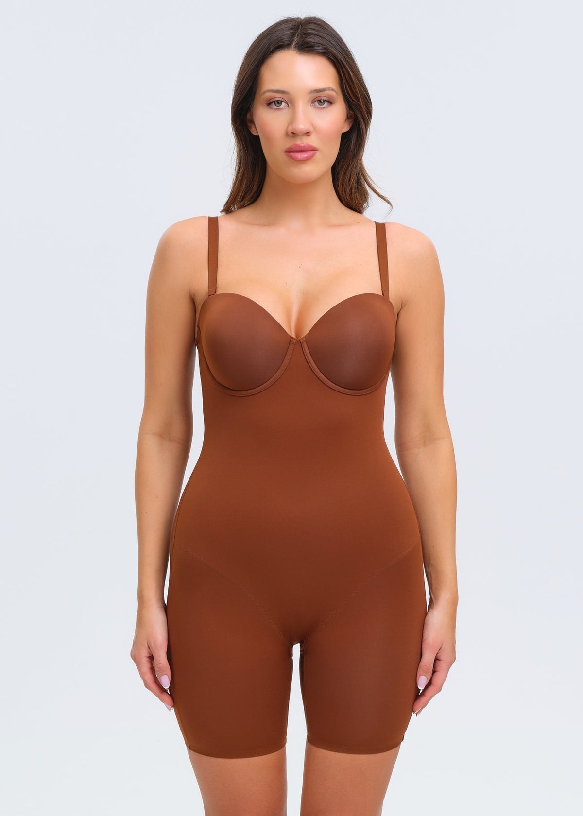 BraSculpt Strapless Bodysuit Shorts