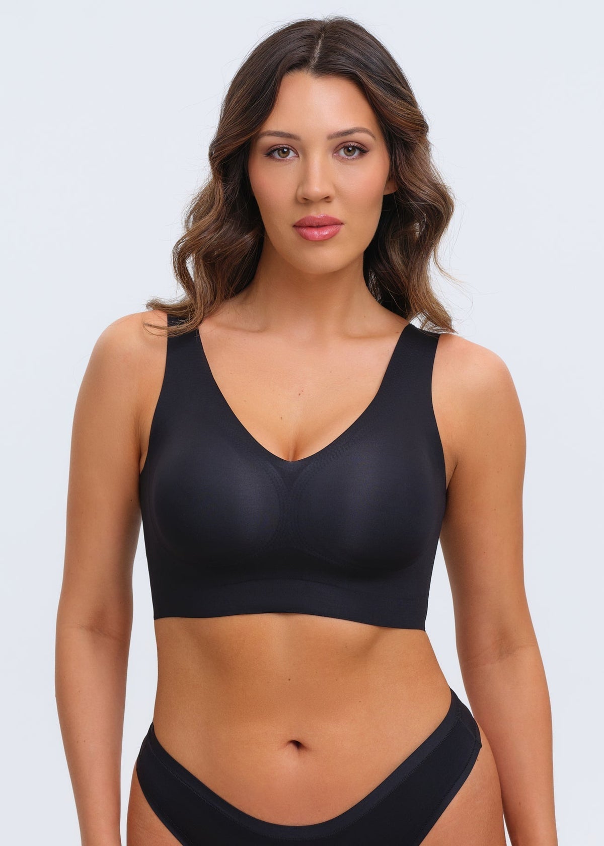 MagicEraser V-Neck Tank Bra