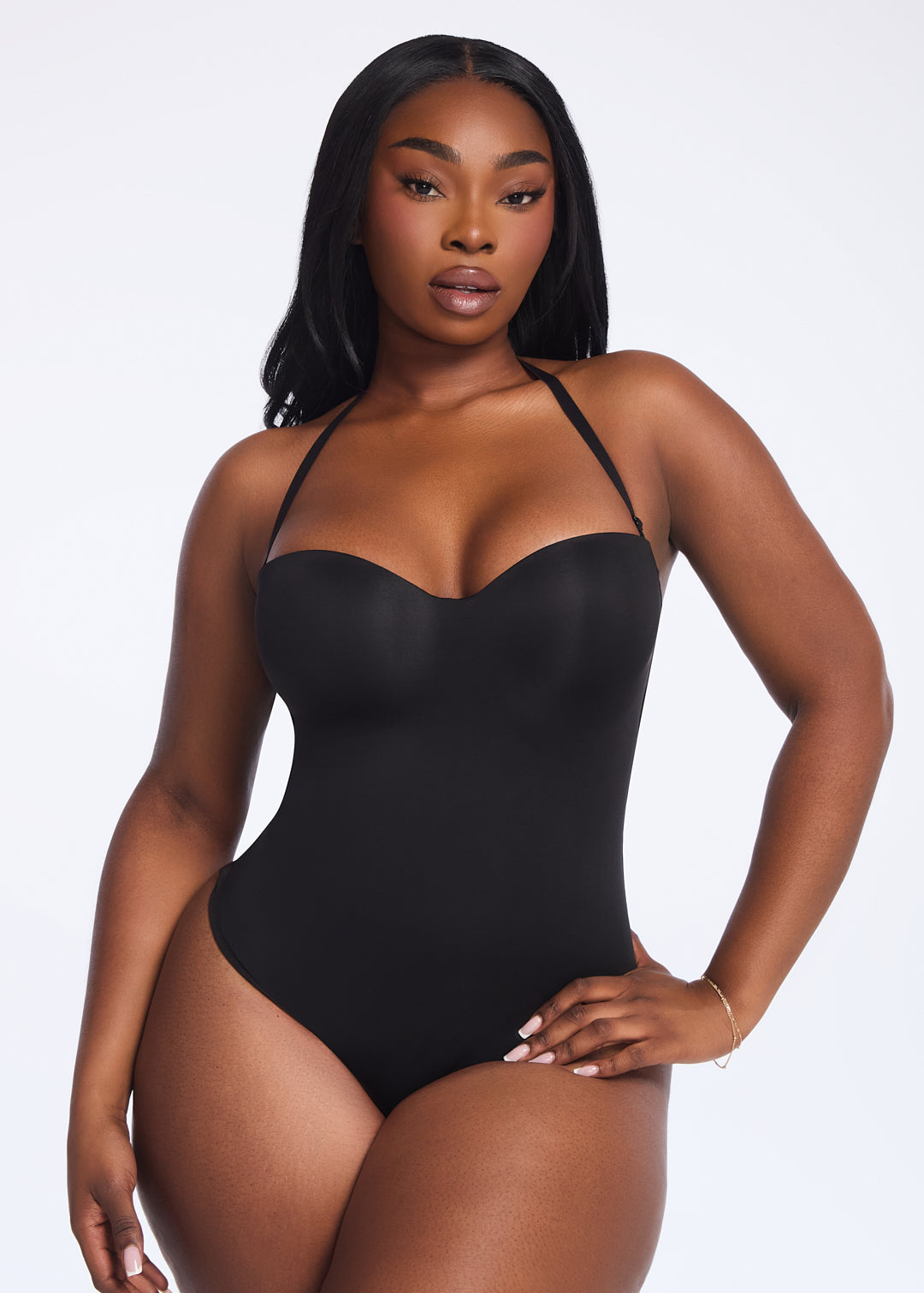 BraSculpt Strapless Bodysuit Thong