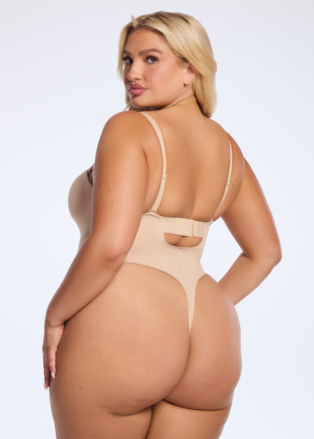 BraSculpt Strapless Bodysuit Thong