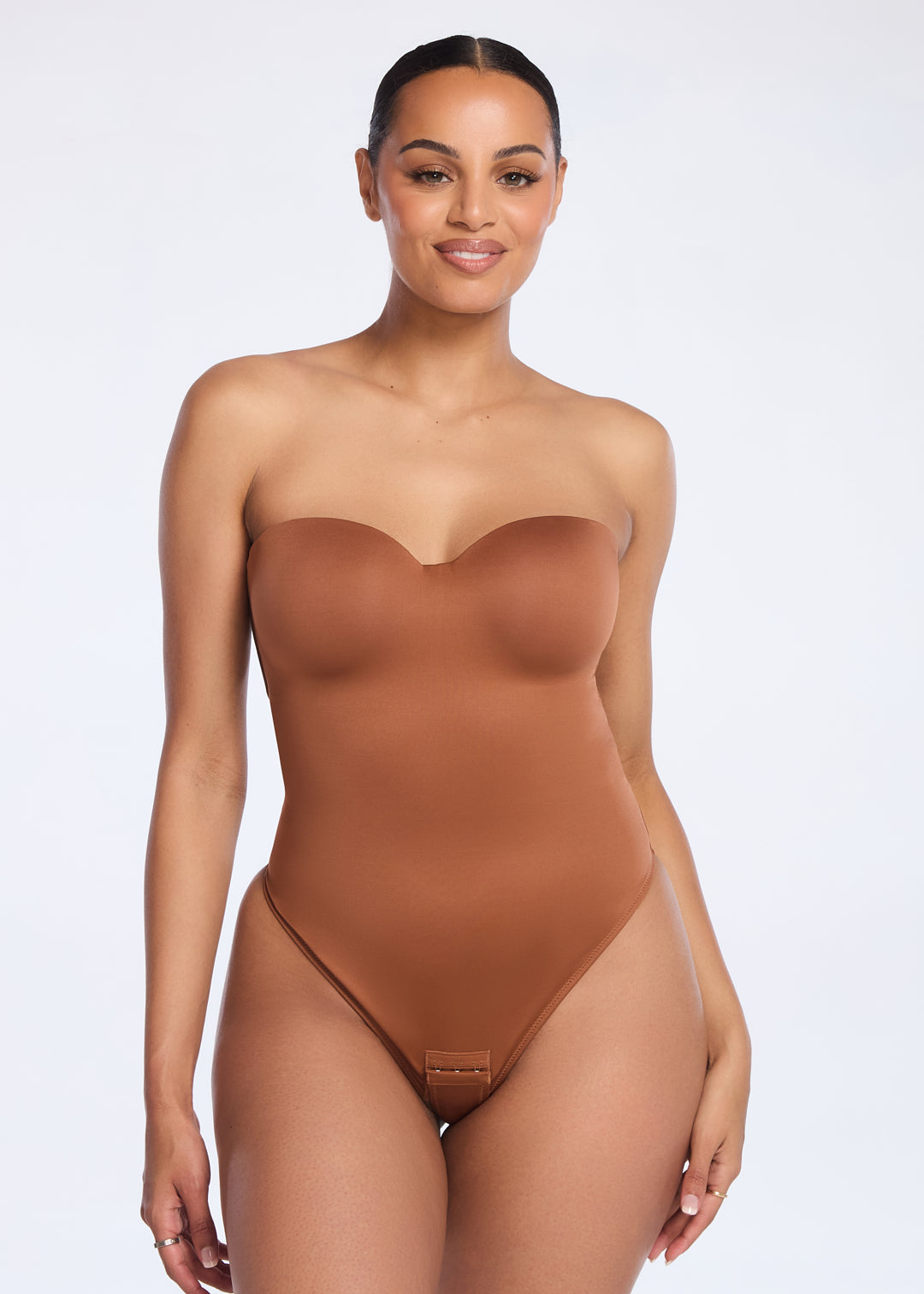 BraSculpt Strapless Bodysuit Thong
