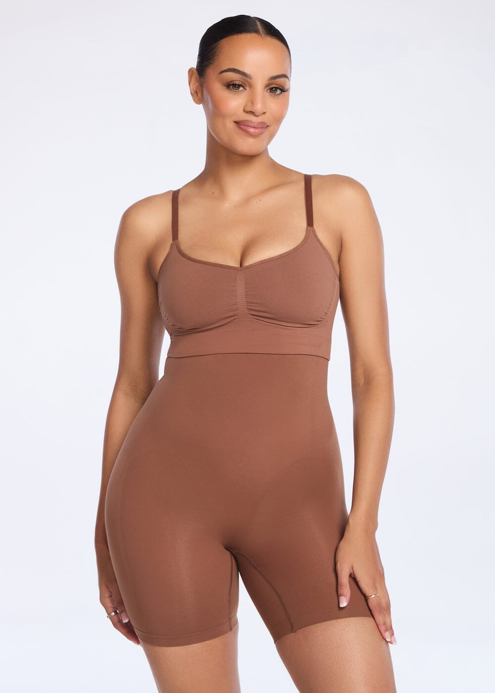 SmoothingSeamless Sculpting High-Waist Shorts